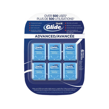 Image of Oral-B Glide Advanced Multi-Protection Floss 6-Pack - 1 x 21.4 Grams